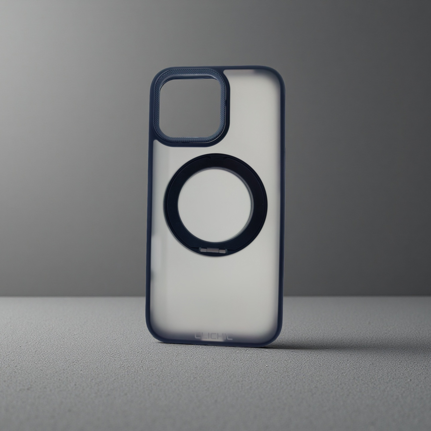 CLICHIC 360° Rotating Magnetic Ring Stand Phone Case